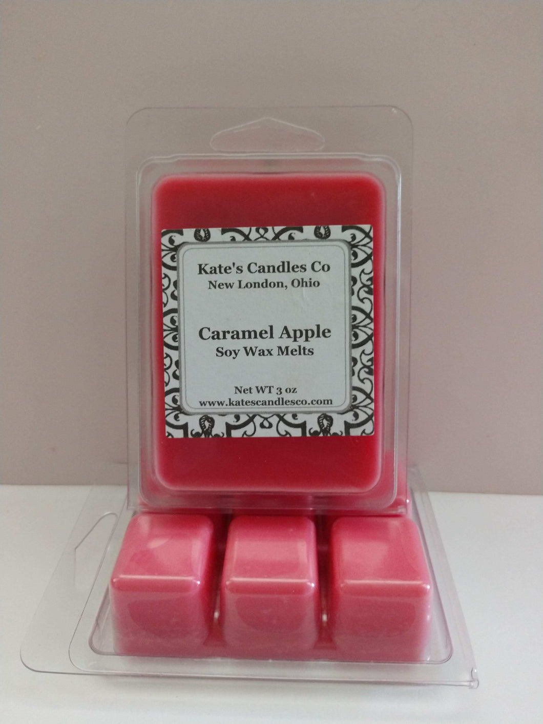 Caramel Apple Scented Soy Candles & Wax Melts - Kate's Candles Co. Soy Candles