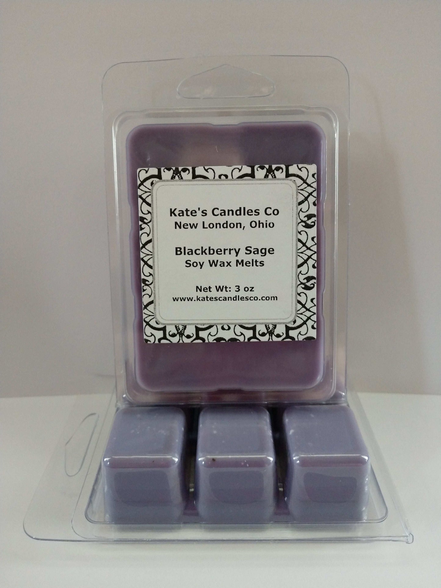 Blackberry Sage Candles - Kate's Candles Co. Soy Candles