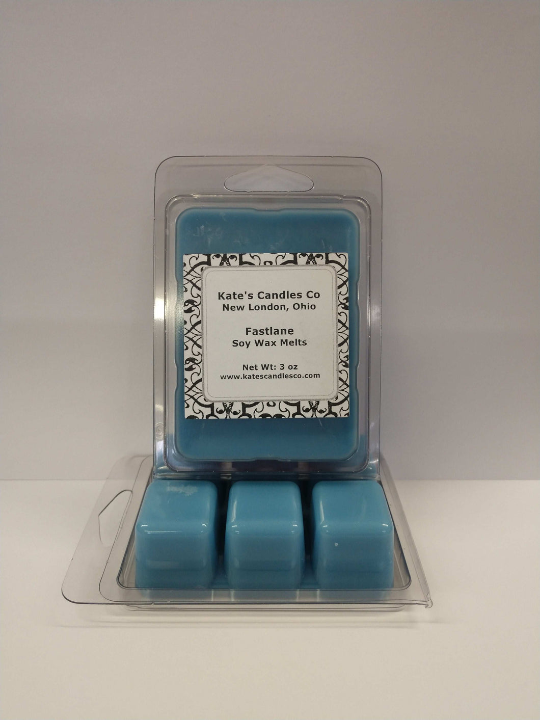 Fast Lane Soy Wax Melts - Kate's Candles Co. Soy Candles