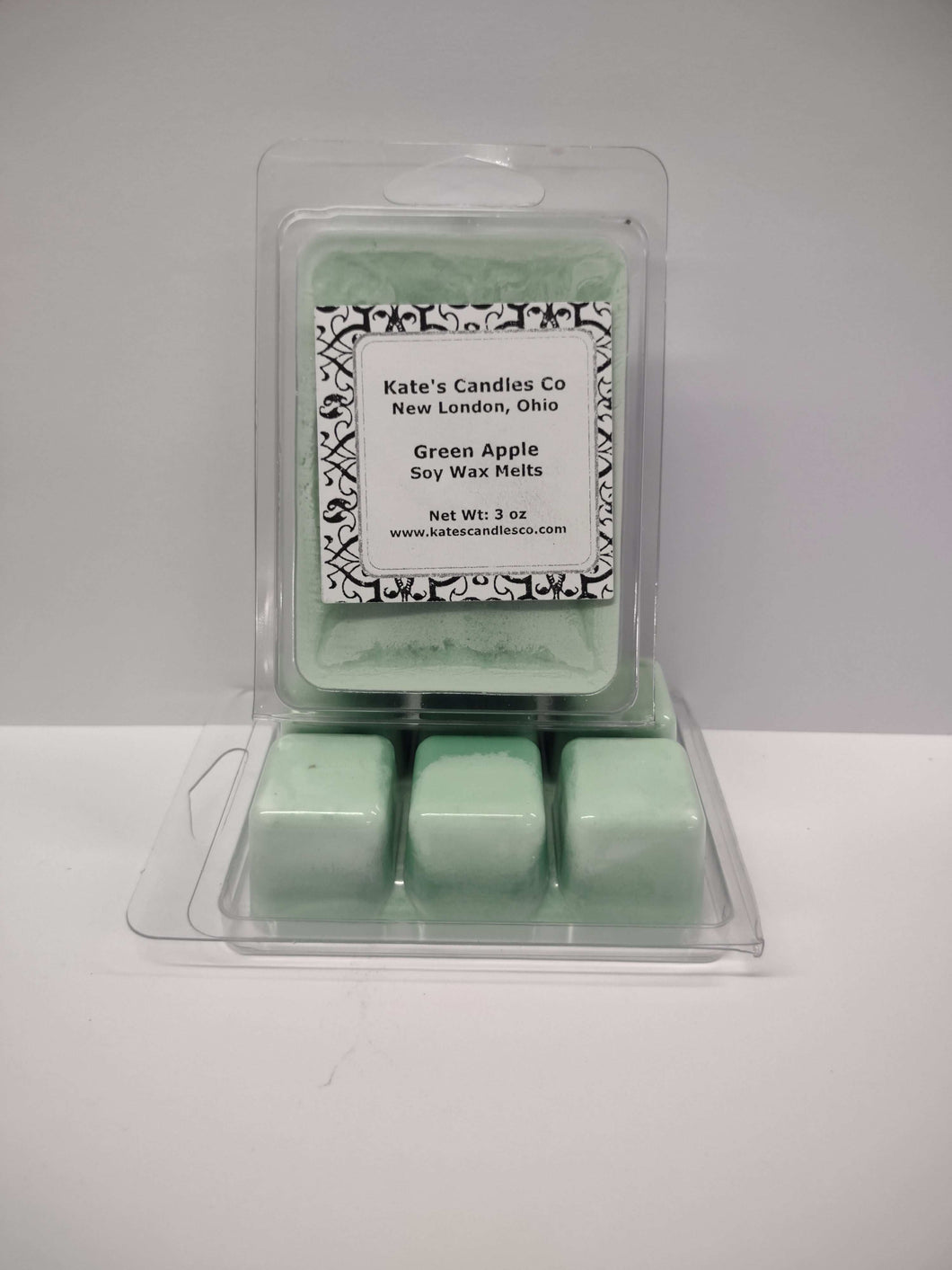 Green Candy Apple Soy Candles - Kate's Candles Co.