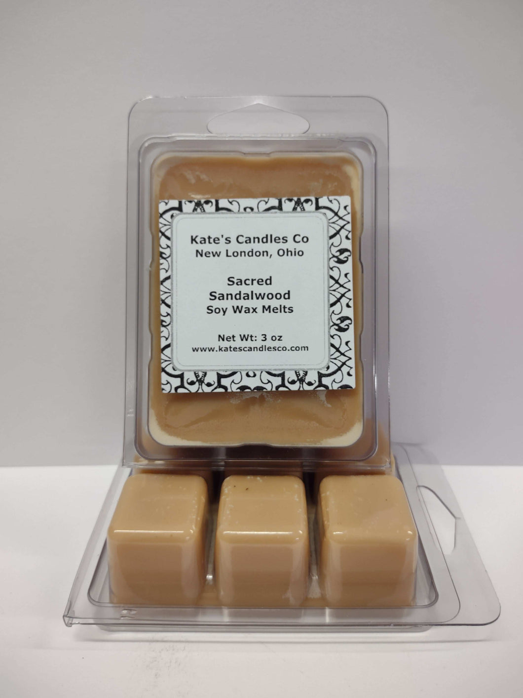 Sacred Sandalwood Soy Wax Melts - Kate's Candles Co.