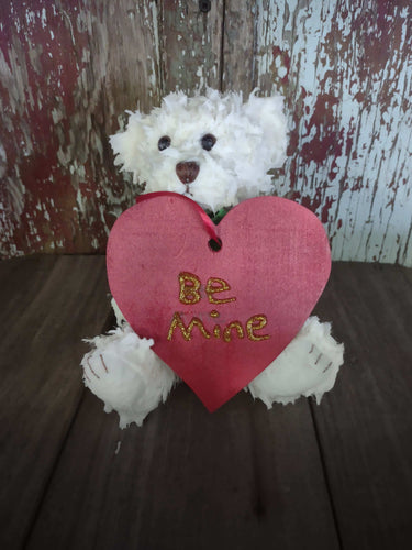 Valentine's wax dipped bear