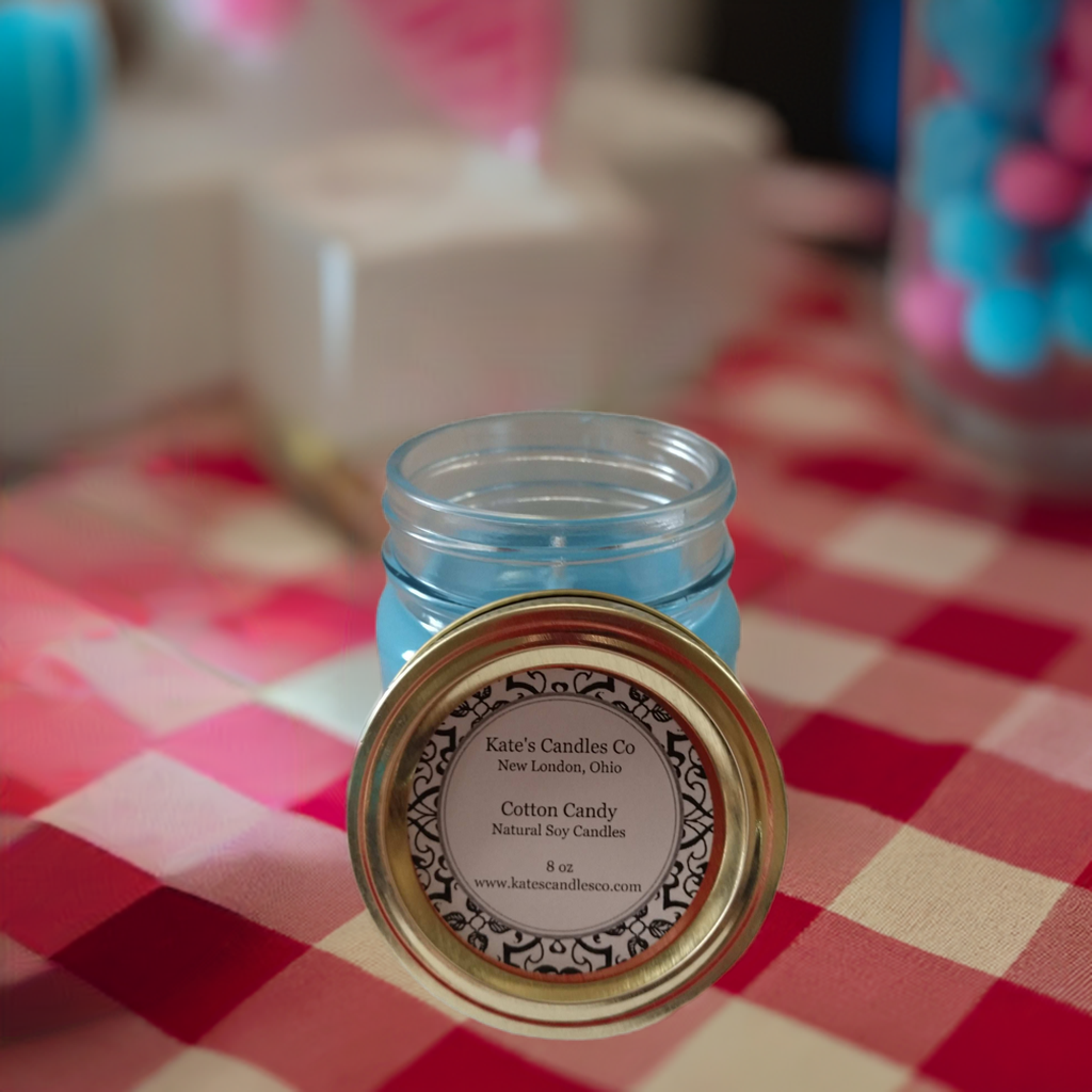 Cotton Candy Soy Candles - Kate's Candles Co.