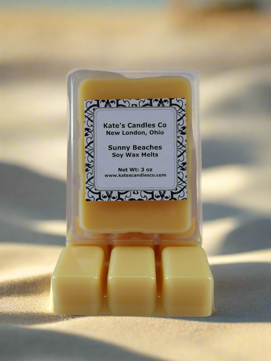 Sunny Beaches Soy Wax Melts - Kate's Candles Co.
