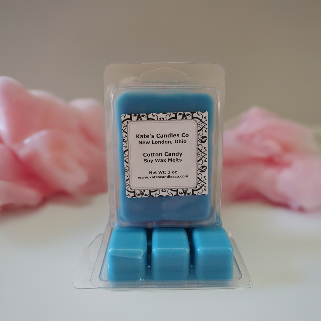 Cotton Candy Soy Wax Melts - Kate's Candles Co.