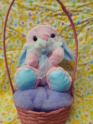 Cotton Candy Wax Dipped Bunny - Kate's Candles Co.