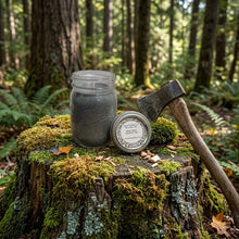 Black Timber Soy Candle – Rugged Outdoor Scent with Black Musk, Oakmoss & Vanilla