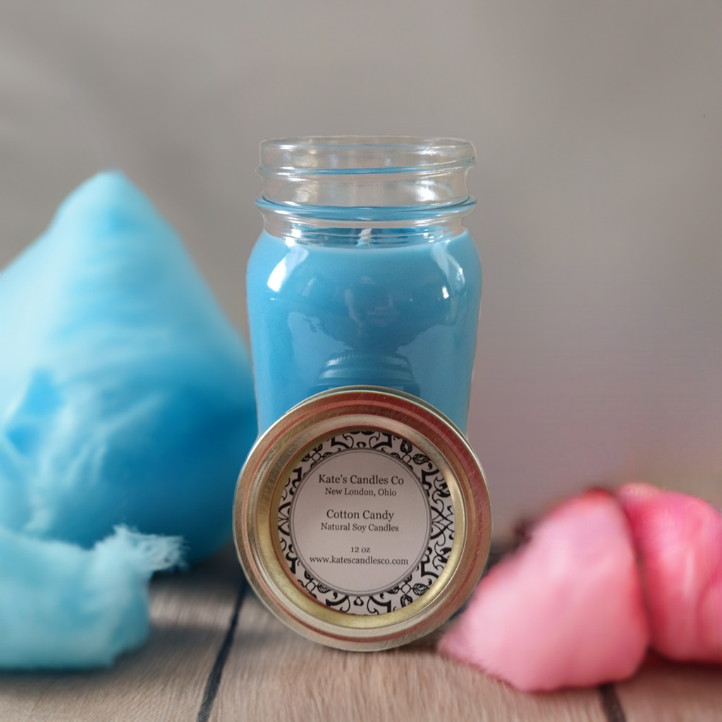 Cotton Candy Soy Candles - Kate's Candles Co.