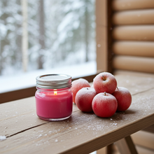 Frosted Apple Soy Candle – Crisp Apple & Warm Spice Scent - Kate's Candles Co.