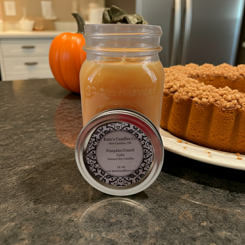 Pumpkin Crunch Cake Soy Candles