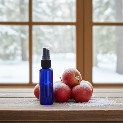 Frosted Apple Room & Linen Spray | Crisp Apple, Citrus Zest & Warm Spice Home Fragrance - Kate's Candles Co.