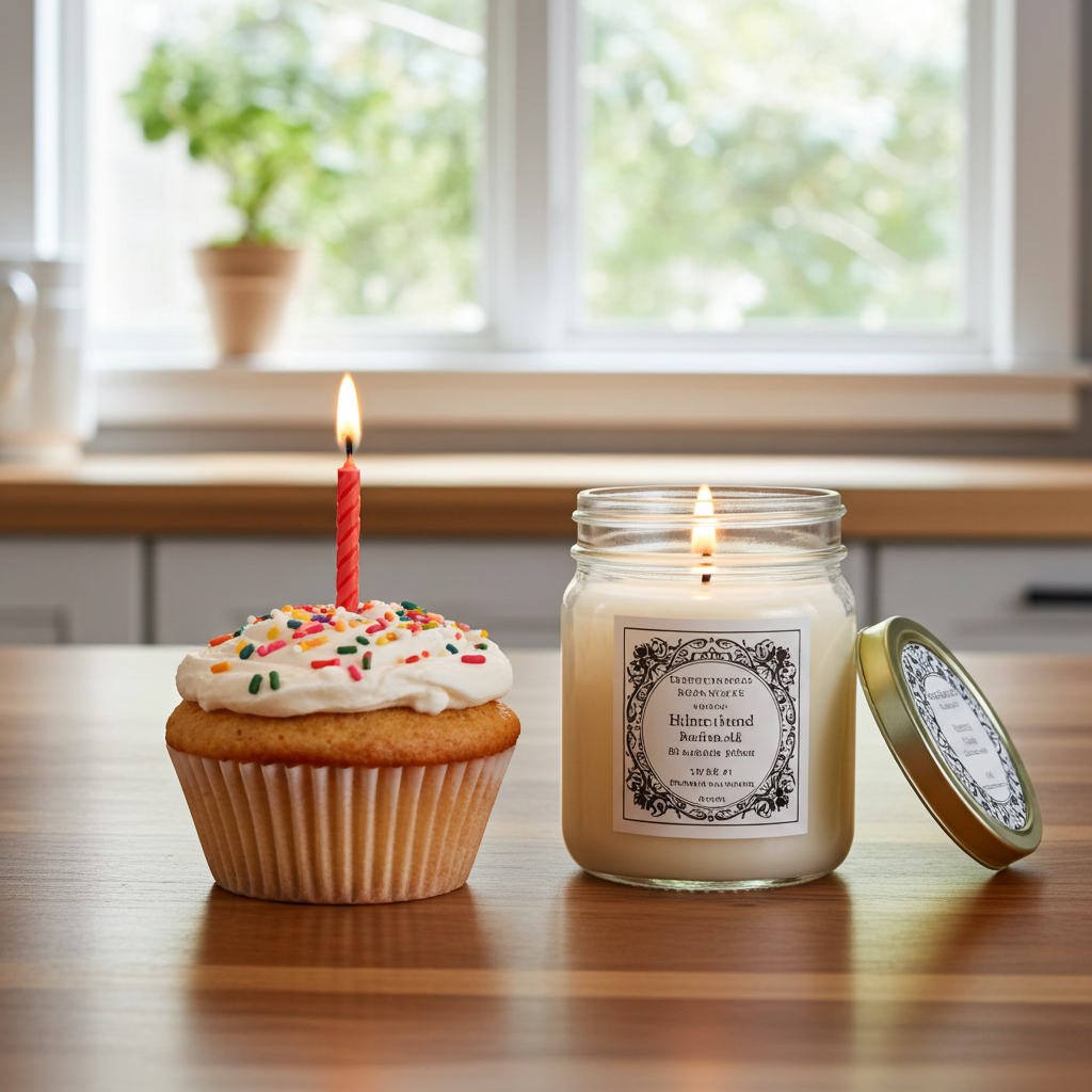Buttercream Cupcake Soy Candle – Best Seller - Kate's Candles Co.