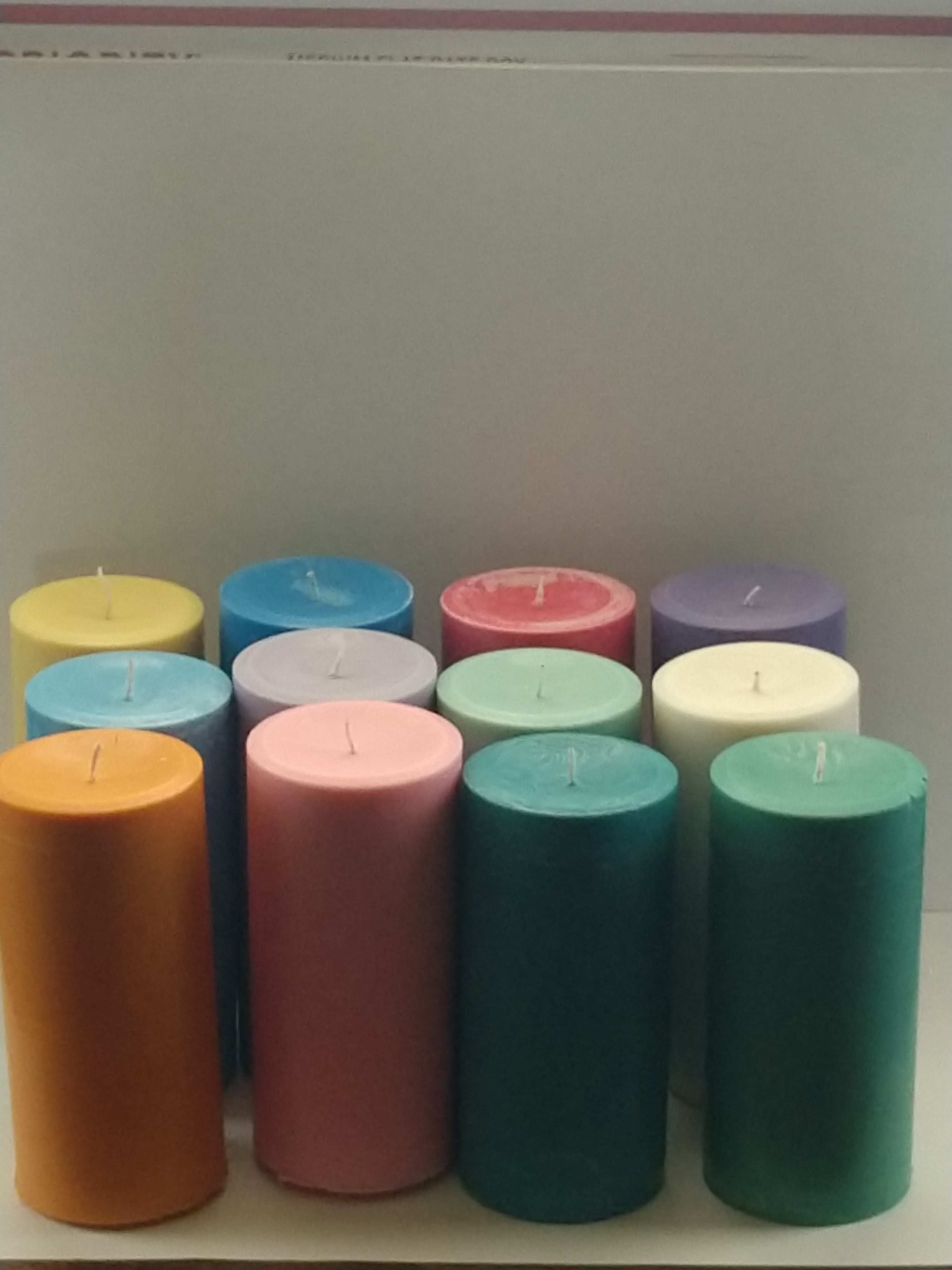 Unscented Soy Pillar Candle - Kate's Candles Co. Soy Candles