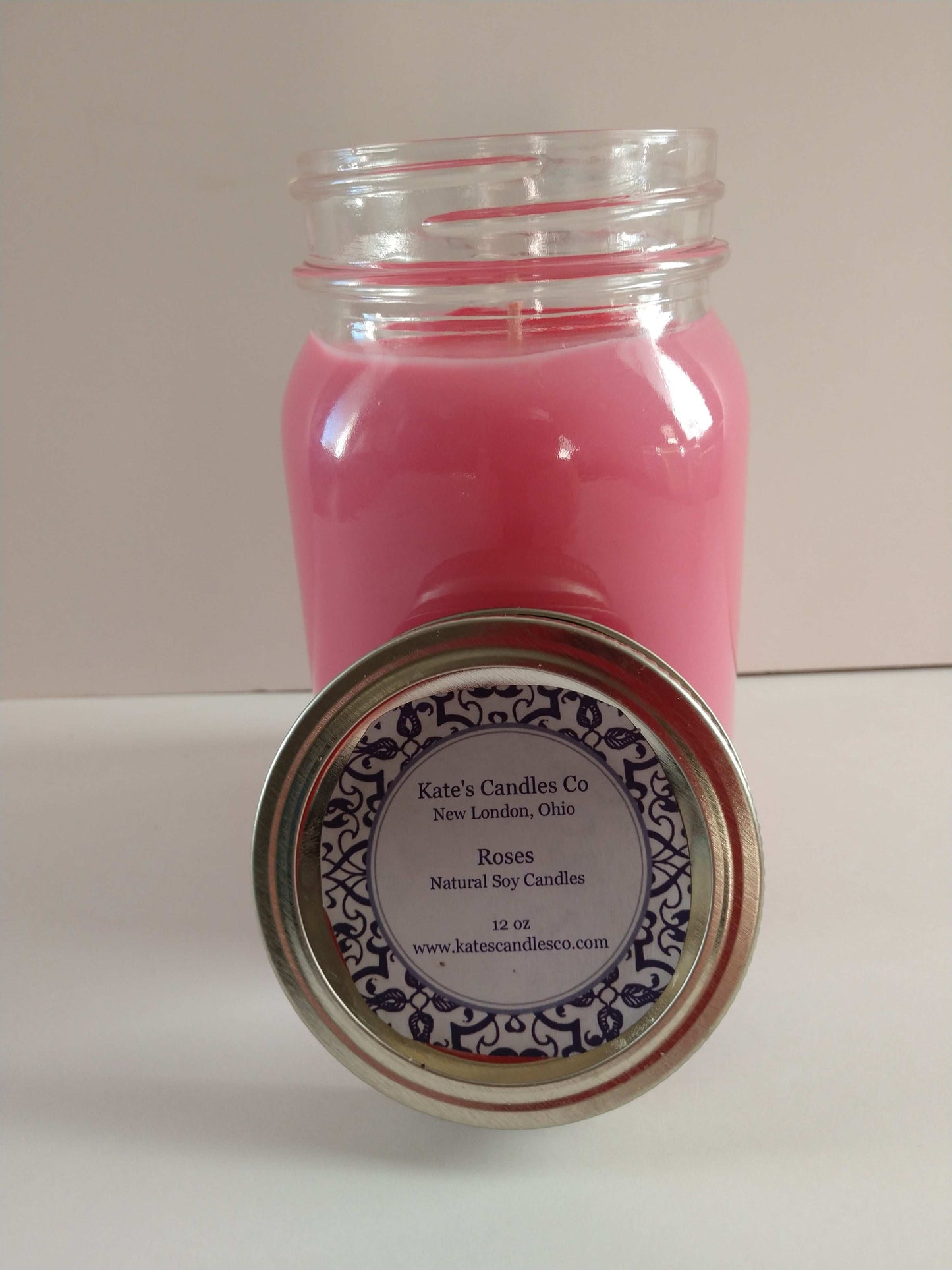Roses Soy Candles - Kate's Candles Co. Soy Candles