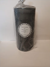 Black Timber Soy Pillar Candles – Rugged Outdoor Scent