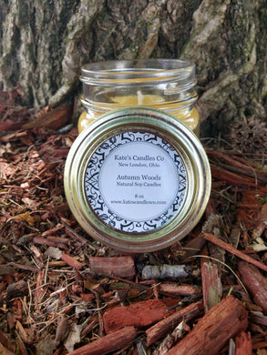 Autumn Woods Candles - Kate's Candles Co. Soy Candles