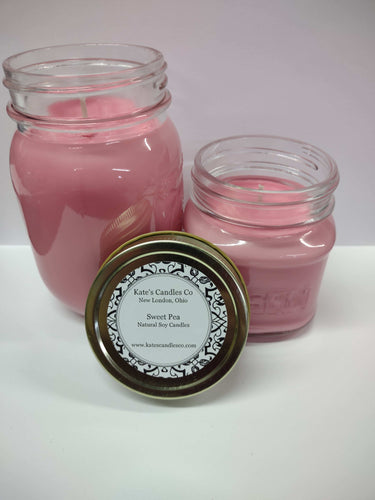Sweet Pea Scented Soy Candles and Wax Melts - Kate's Candles Co.
