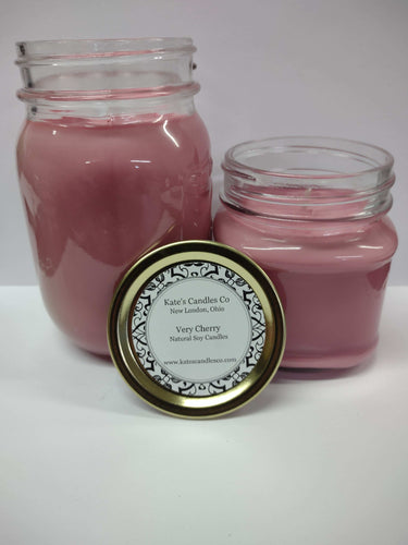 Very Cherry Scented Candles and Wax Melts - Kate's Candles Co.