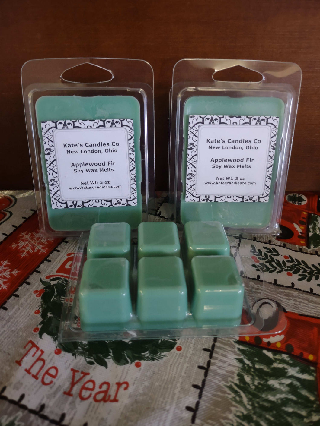 Applewood Fir Wax Melts - Kate's Candles Co.