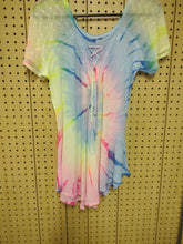 Neon Tye Dyed Short Sleeve Top - Kate's Candles Co.