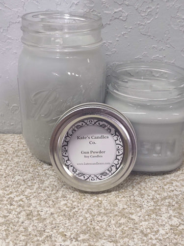 Gunpowder Soy Candles - Kate's Candles Co.