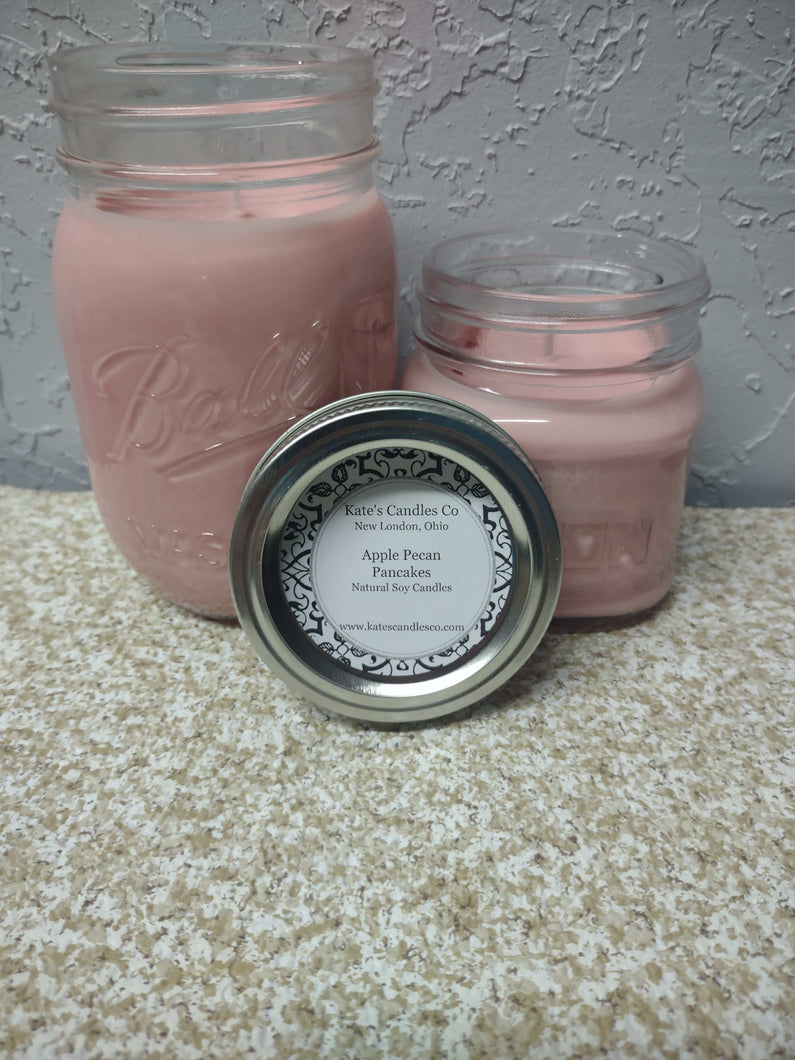 Apple Pecan Pancakes Soy Candles 