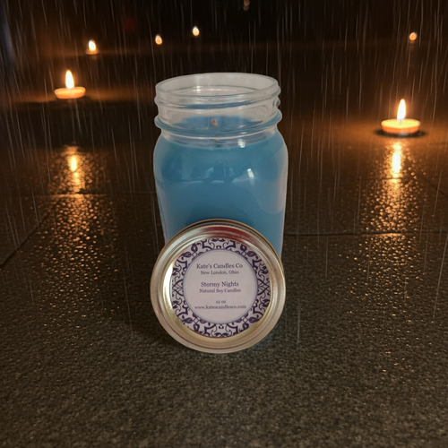 Stormy Night Scented Soy Candles
