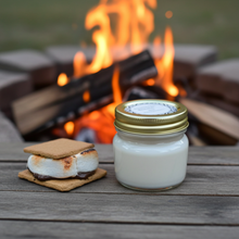 Campfire Marshmallow Soy Candle – Toasted Marshmallow, Smoldering Woods & Fire-Roasted Vanilla