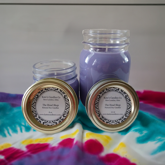 The Head Shop Soy Candle - Kate's Candles Co. Soy Candles