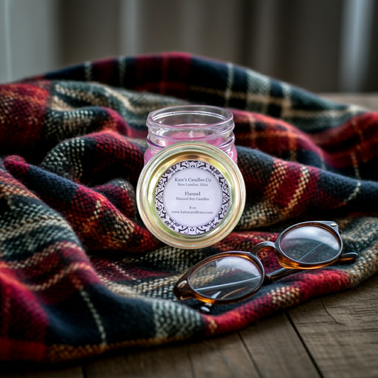Flannel Soy Candles - Kate's Candles Co.