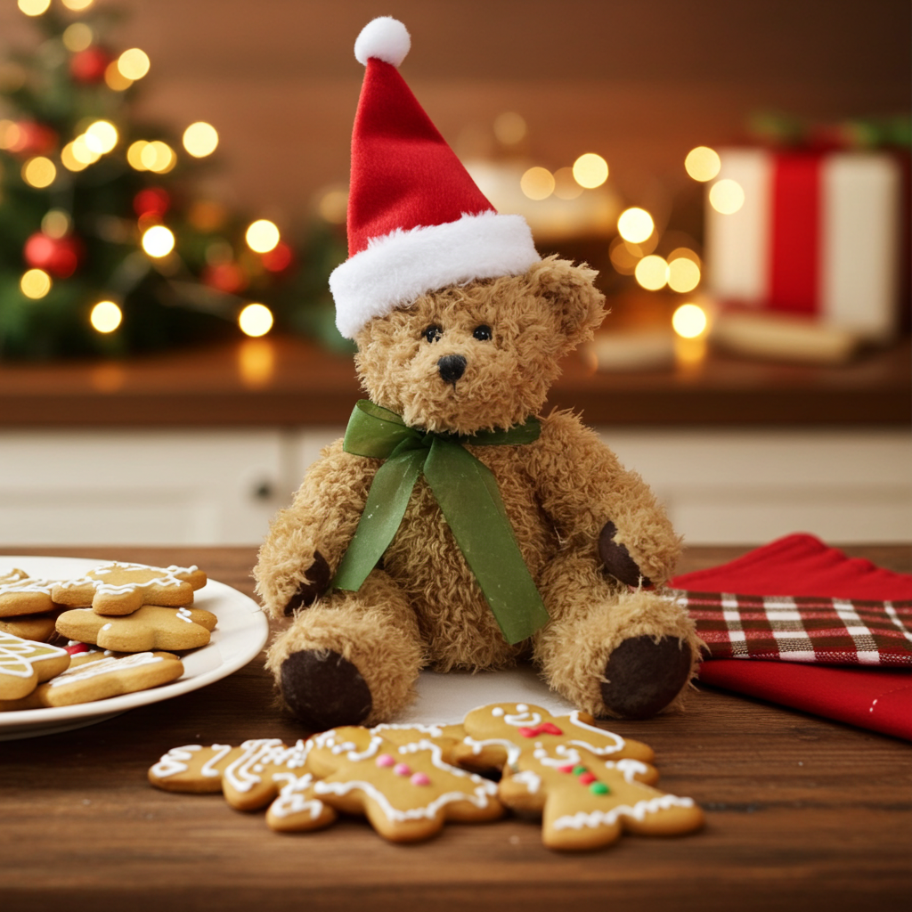 Gingerbread Wax Dipped Bear