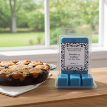 Blueberry Cobbler Soy Wax Melts – Strong Bakery Scent, Sweet Blueberry Dessert Wax Melts, Highly Scented Soy Melts | Kate’s Candles Co - Kate's Candles Co.