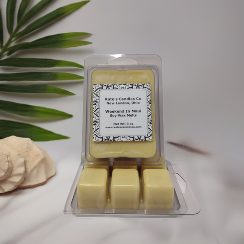 Weekend In Maui Soy Wax Melts - Kate's Candles Co.