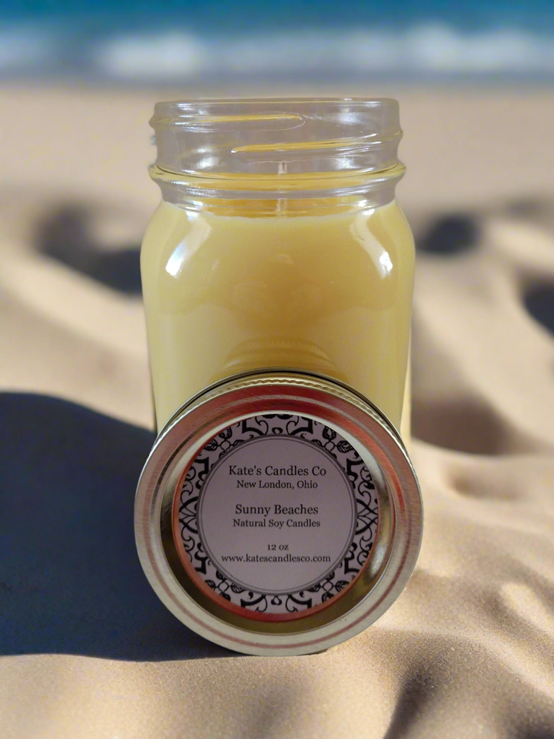 Sunny Beaches Soy Candles - Kate's Candles Co.