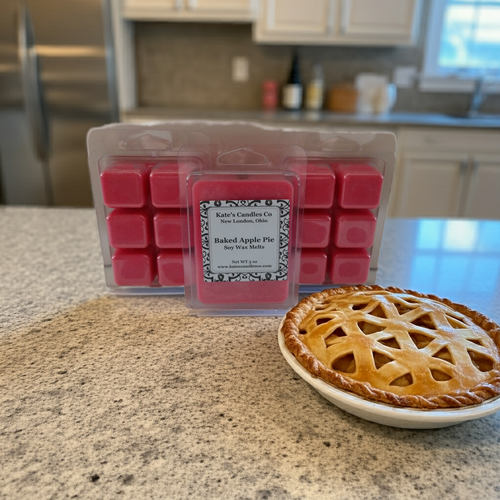 Baked Apple Pie Soy Wax Melts - Kate's Candles Co.