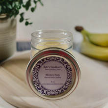 Monkey Farts Scented Soy Candles - Kate's Candles Co.