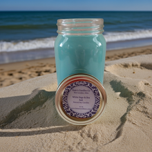 White Sage & Sea Salt Scented Soy Candles