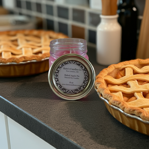 Baked Apple Pie Soy Candle - Kate's Candles Co.
