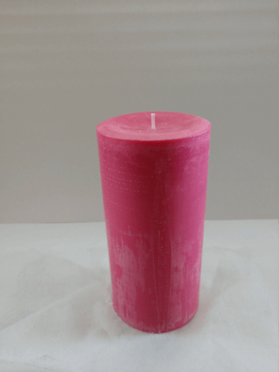 Unscented Small Soy Pillar Candle - Kate's Candles Co. Soy Candles