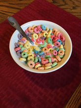 Fruit Loops Soy Candle - Sweet Cereal Scent, Natural Soy Wax, 8oz & 16oz Mason Jar - Kate's Candles Co.