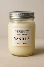 Vanilla Serenity Soy Candles - Kate's Candles Co.