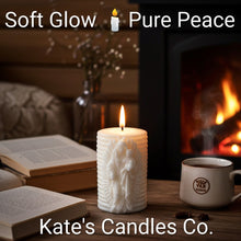 Heavenly Light Soy Candle – Hand-Poured Angel Candle for Peaceful, Cozy Home Decor - Kate's Candles Co.