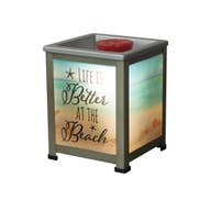 Beach Glass Lantern Wax Warmer - Kate's Candles Co.