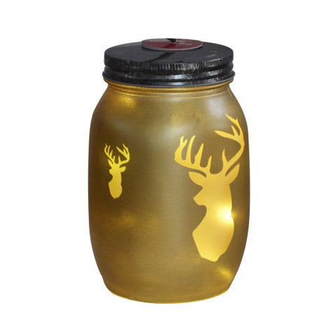 Deer Head Luminary - Kate's Candles Co. Soy Candles