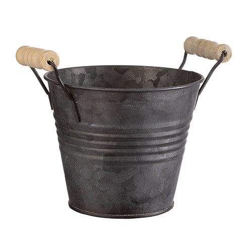 Galvanized Tub: 4.72 X 6 Inches - Kate's Candles Co. Soy Candles
