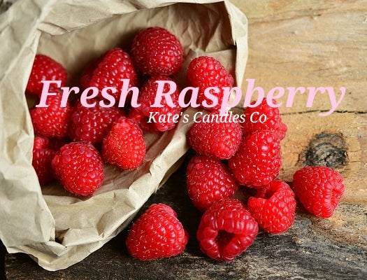 Raspberry Scented Soy Candles & Soy Wax Melts - Kate's Candles Co. Soy Candles