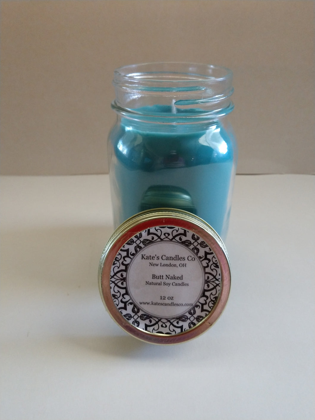 Butt Naked Scented Soy Candles - Kate's Candles Co. Soy Candles