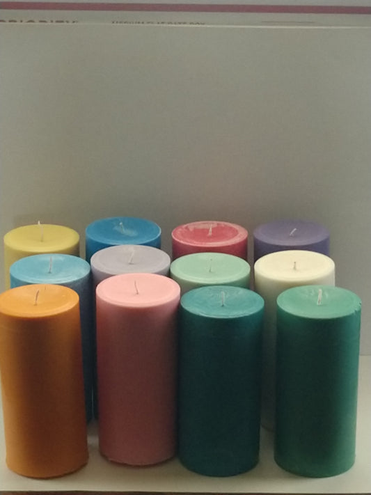 Large Unscented Soy Pillar Candles - Quick Order - Kate's Candles Co. Soy Candles