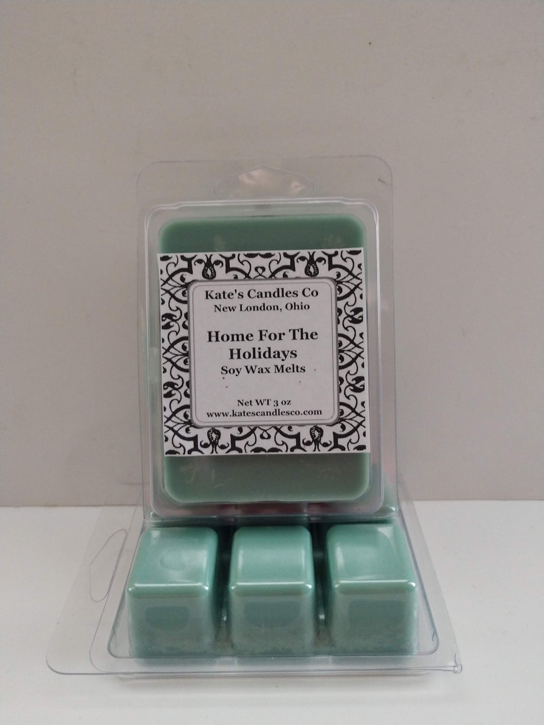 Home For The Holidays Soy Wax Melts - Kate's Candles Co. Soy Candles