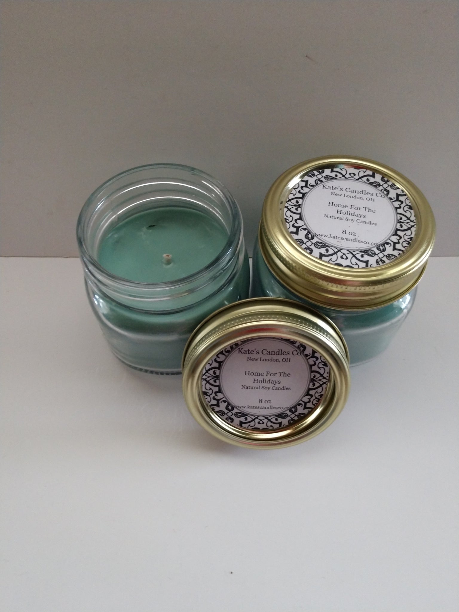 Home For The Holidays Scented Soy Candles Kate's Candles Co. Soy Candles
